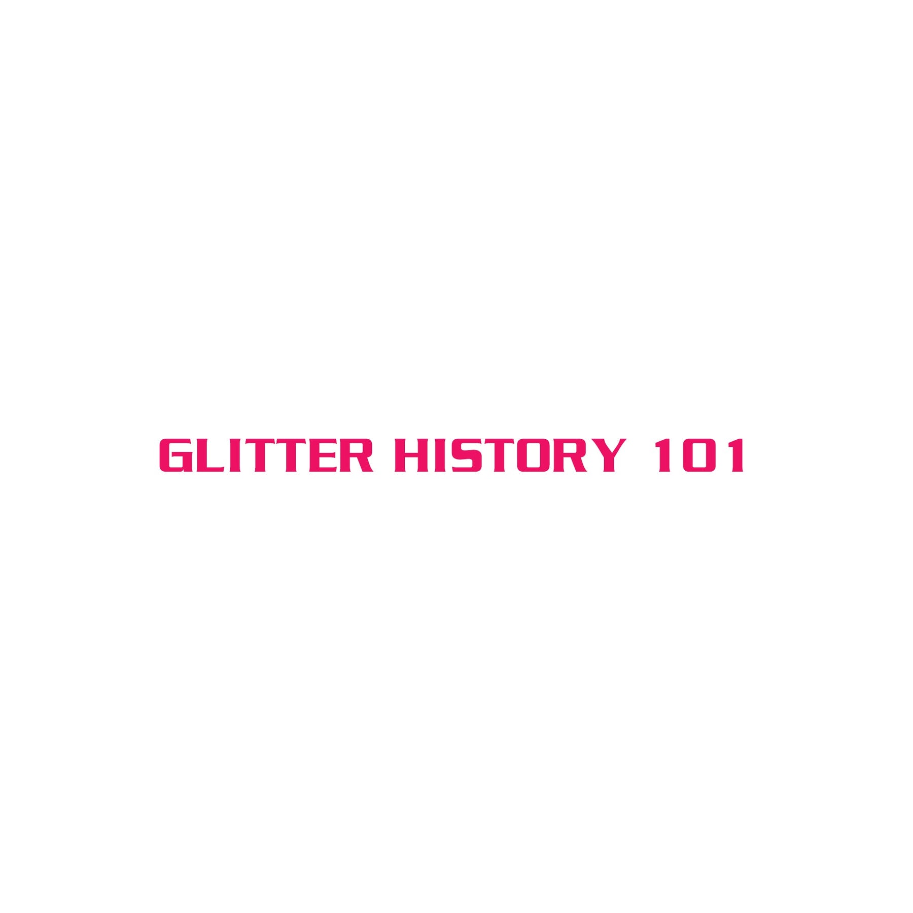 How Was Glitter Invented? - The Glitter Guy