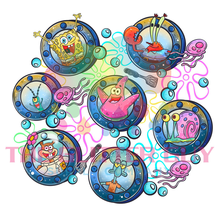 Printed Decal - Bikini Buds