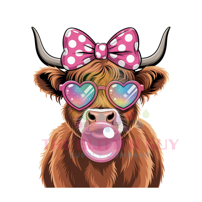 Printed Decal - Modern Moo
