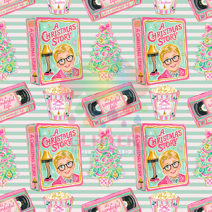 Printed Vinyl - A Holiday Story 017
