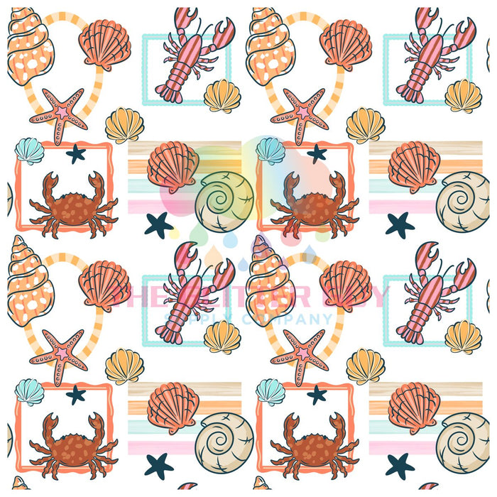 Printed Vinyl - Lobster Shell