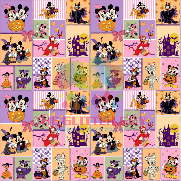 Printed Vinyl - Mini Halloween 036