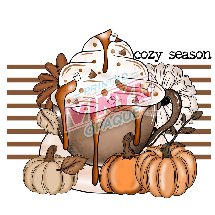 Printed Decal - Cozy Season