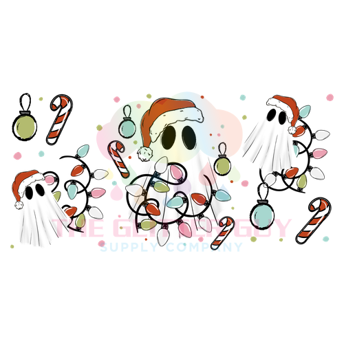 Libbey Wrap - Christmas Light Ghostie 042