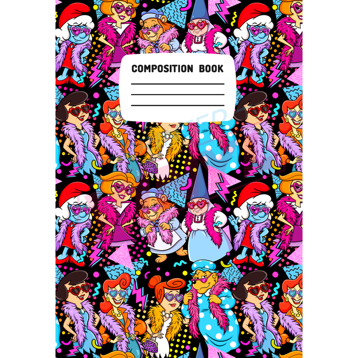 Notebook Wraps - 80s Moms