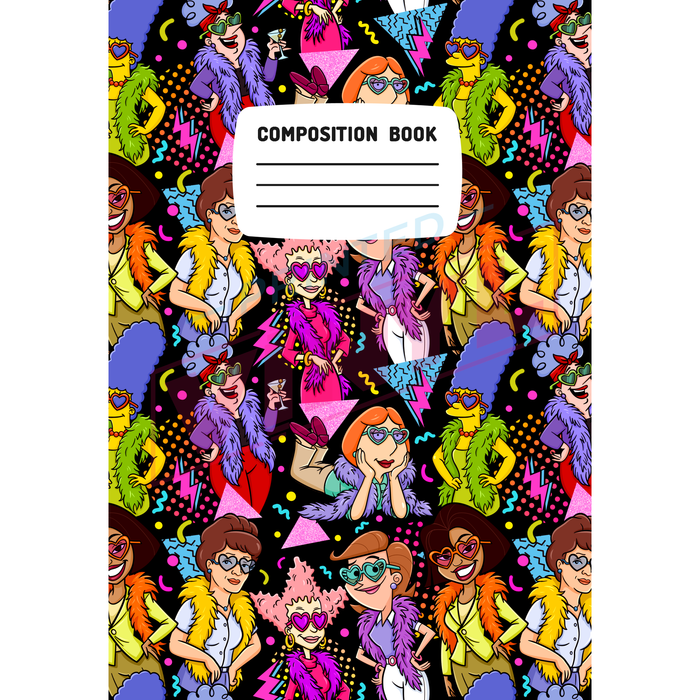 Notebook Wraps - 90s Moms