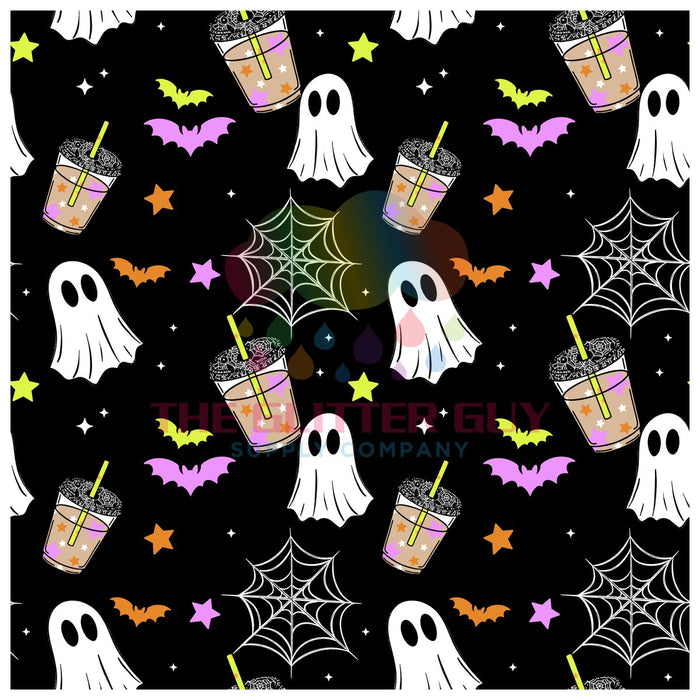 Printed Vinyl -Coffee Ghostie