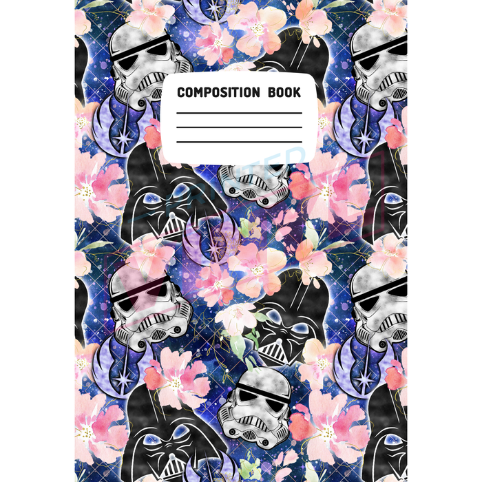 Notebook Wraps - Galactic Florals