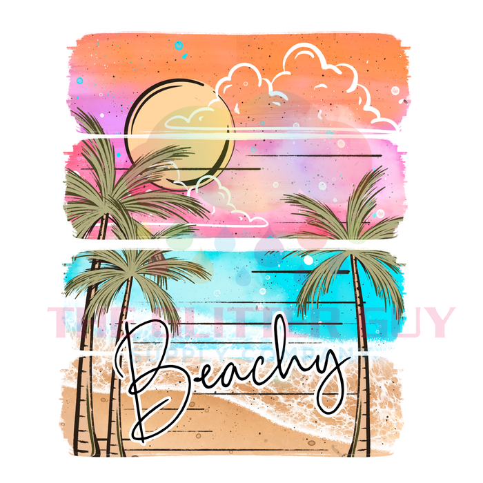 Printed Decal - Beachy