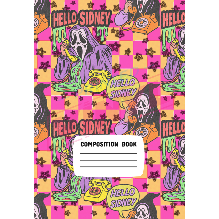 Notebook Wraps - Hello Sidney