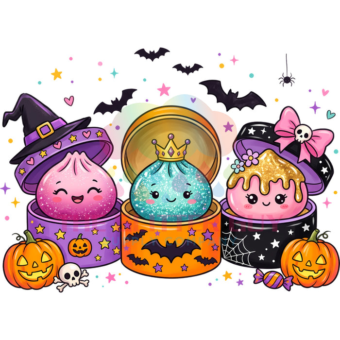 Printed Decal - Halloween Treat Dumplings #56
