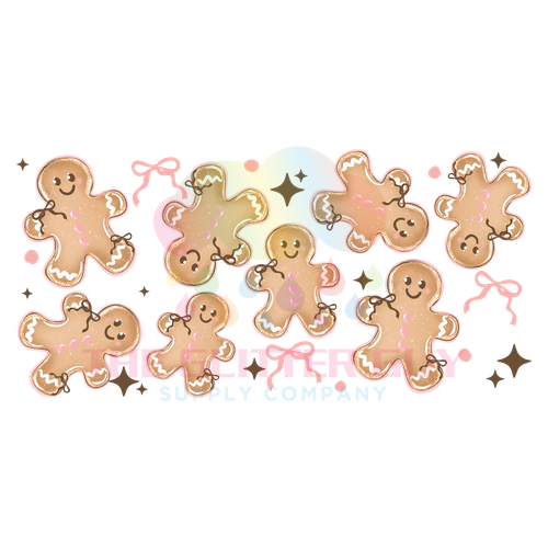 Libbey Wrap - Pink Gingerbread 063