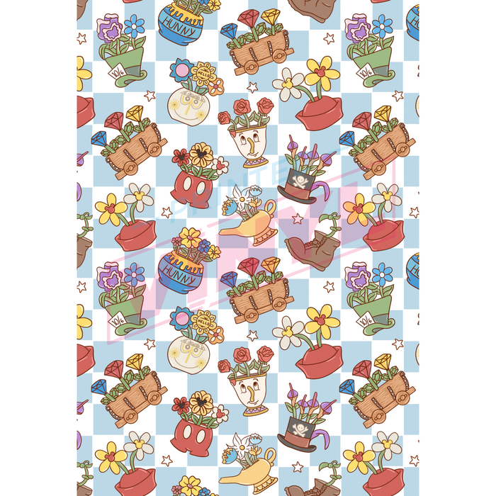 Notebook Wraps - Potted Plants