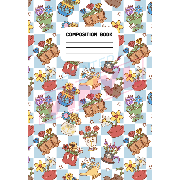 Notebook Wraps - Potted Plants