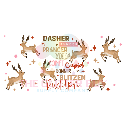 Libbey Wrap - Reindeer Names 064