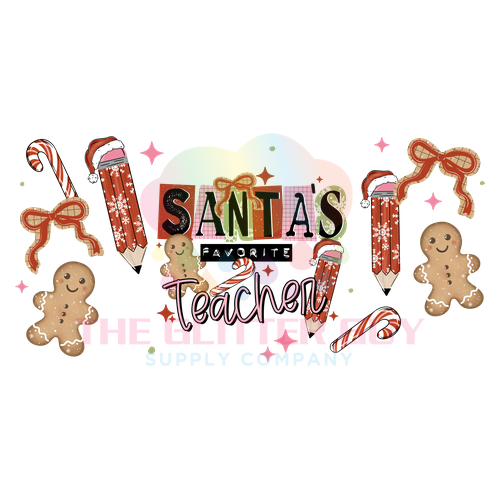 Libbey Wrap - Santa's Favorite Teacher 066