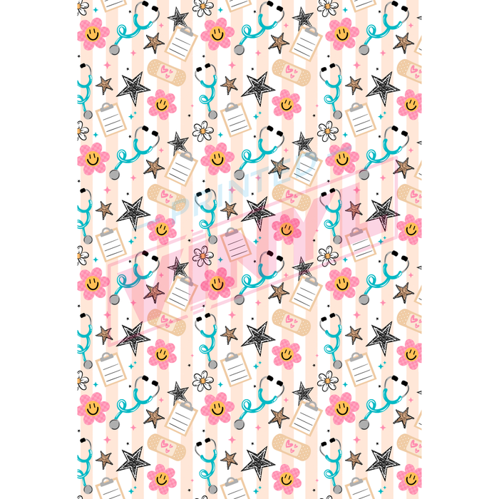 Notebook Wraps - School Nurse