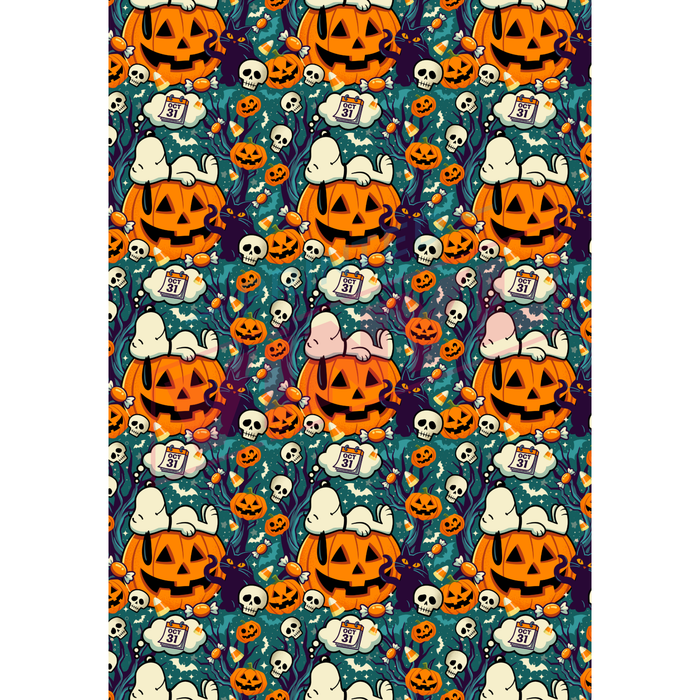Notebook Wraps - Wake Halloween