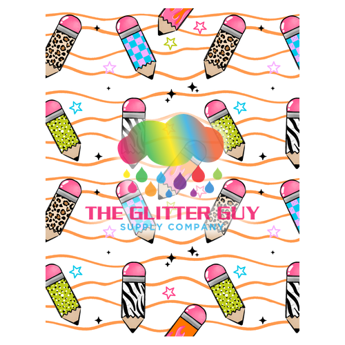 Notebook Wraps - Colorful Pencils