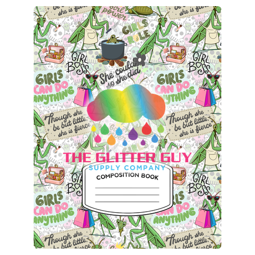 Notebook Wraps - Girls Can