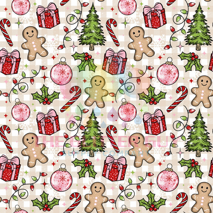 Printed Vinyl - Merry Little Christmas 077