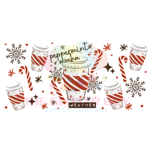 Libbey Wrap - Peppermint Mocha 090
