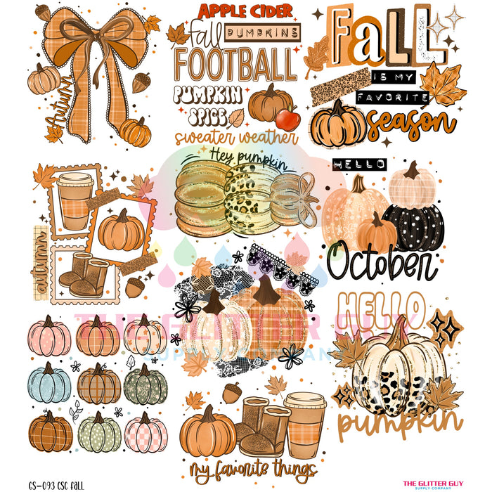 Premade Gang Sheet - CSC Fall #094