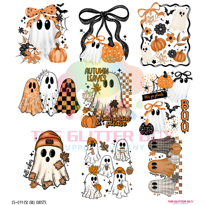 Premade Gang Sheet - Fall Ghosts #099