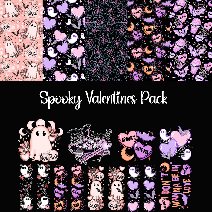 Spooky Valentine's Day - Printed Vinyl Bundle