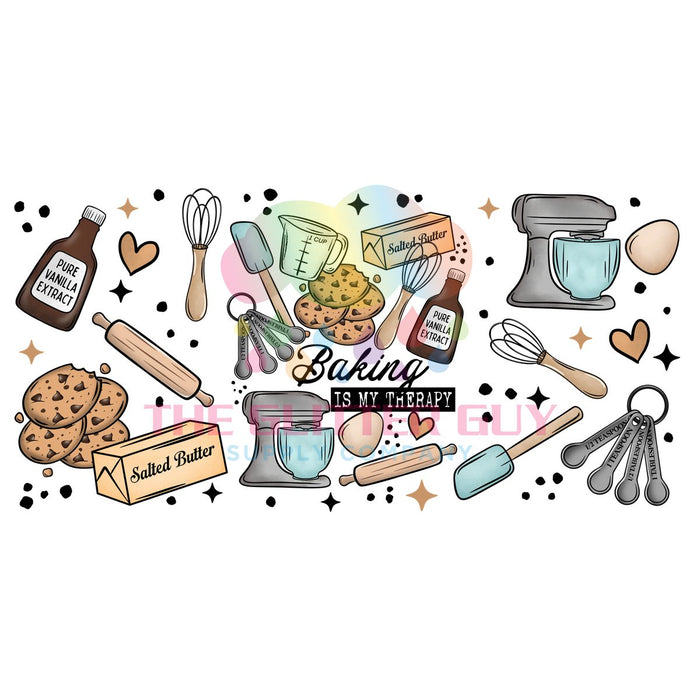 Libbey Can Wrap 16oz -  Ink Transfers | Baking Is Therapy