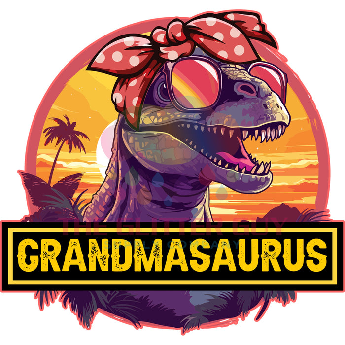 Printed Decal - Grandmasaurus #109