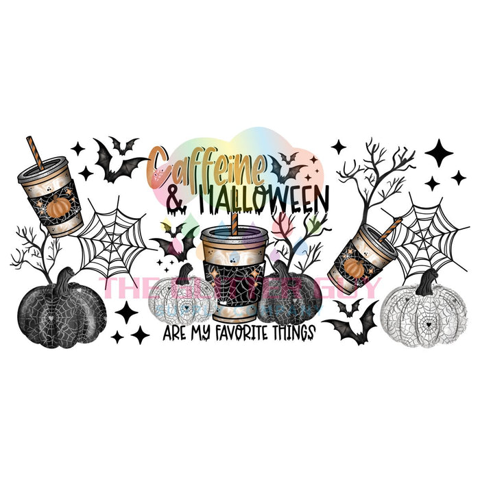 Libbey Can Wrap 16oz -  Ink Transfers | Caffeine Halloween