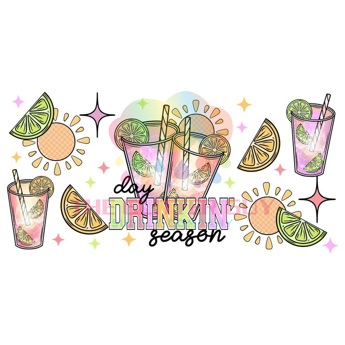 Libbey Can Wrap 16oz -  Ink Transfers | Day Drinkin