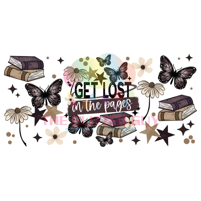 Libbey Can Wrap 16oz -  Ink Transfers | Get Lost In The Pages