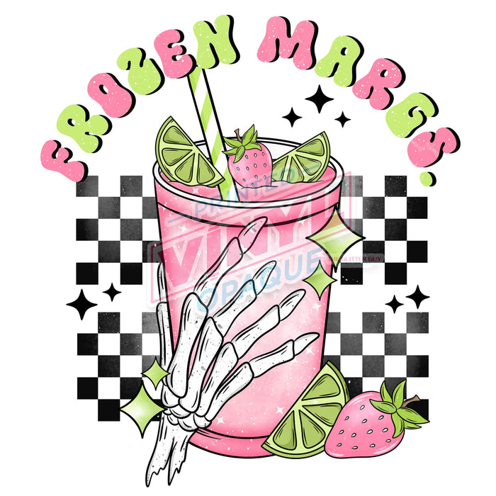Printed Decal - Frozen Margs