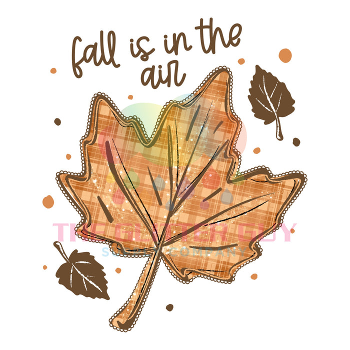 Printed Decal - Fall Is In The Air