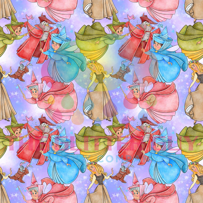 Printed Vinyl - Good Fairies