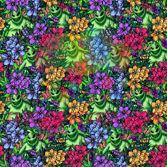 Printed Vinyl - Floral Boogie