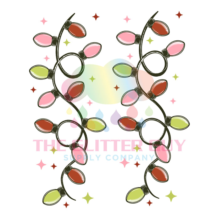 Printed Decal - Merry & Bright Lights Asset