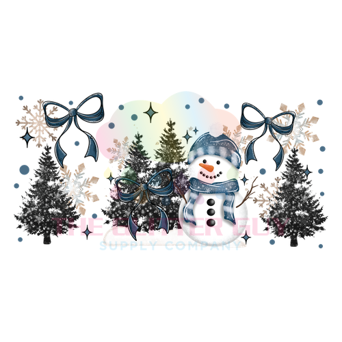 Libbey Wrap - Snowman Bows 150