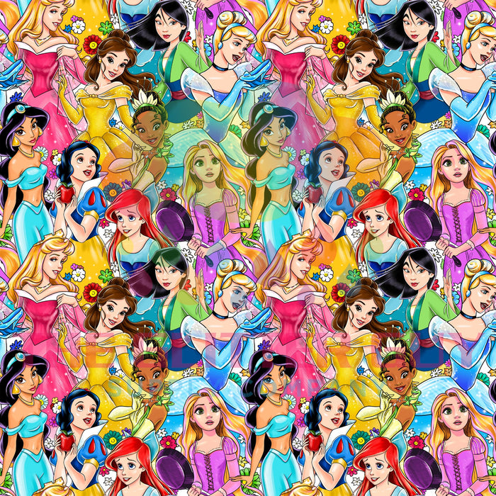 Printed Vinyl - Princesses