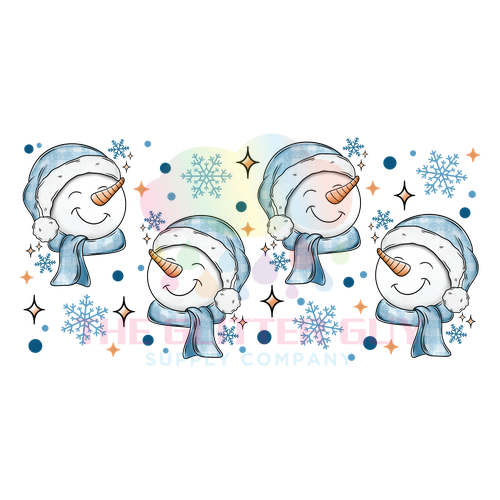 Libbey Wrap - Snowman Grins 152
