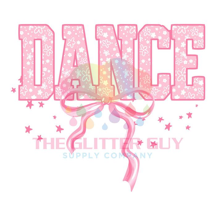 Printed Decal - Dance Bow