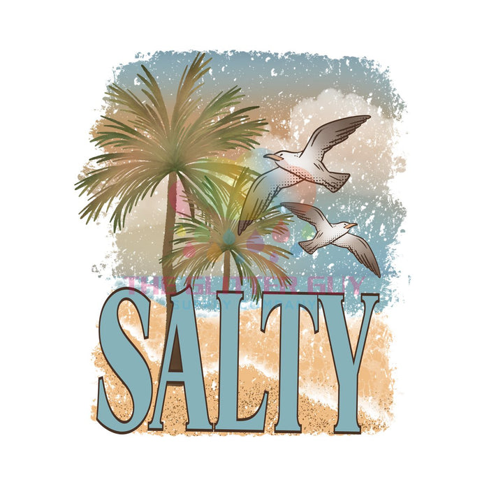 Printed Decal - Salty Sunset