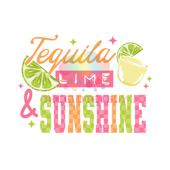 Printed Decal - Tequila Lime Sunshine