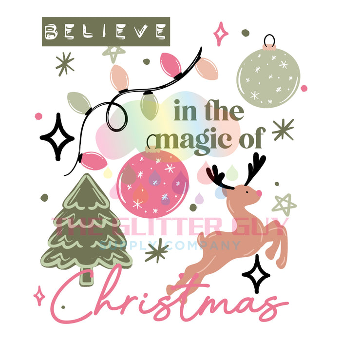 Printed Decal - Magic Of Christmas