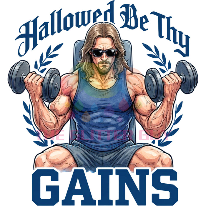 Printed Decal - Hallowed Be Thy Gains #188