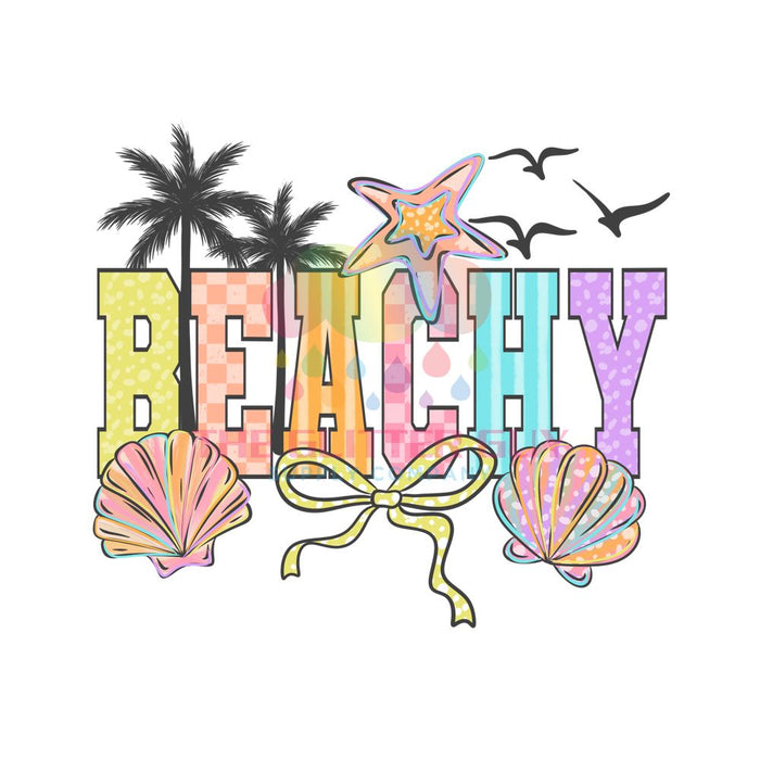 Printed Decal - Checker Beachy