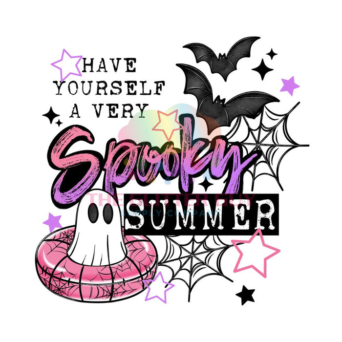 Printed Decal - Spooky Summer