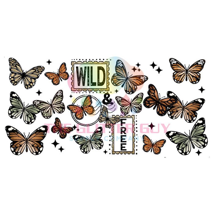Libbey Can Wrap 16oz -  Ink Transfers | Wild and Free